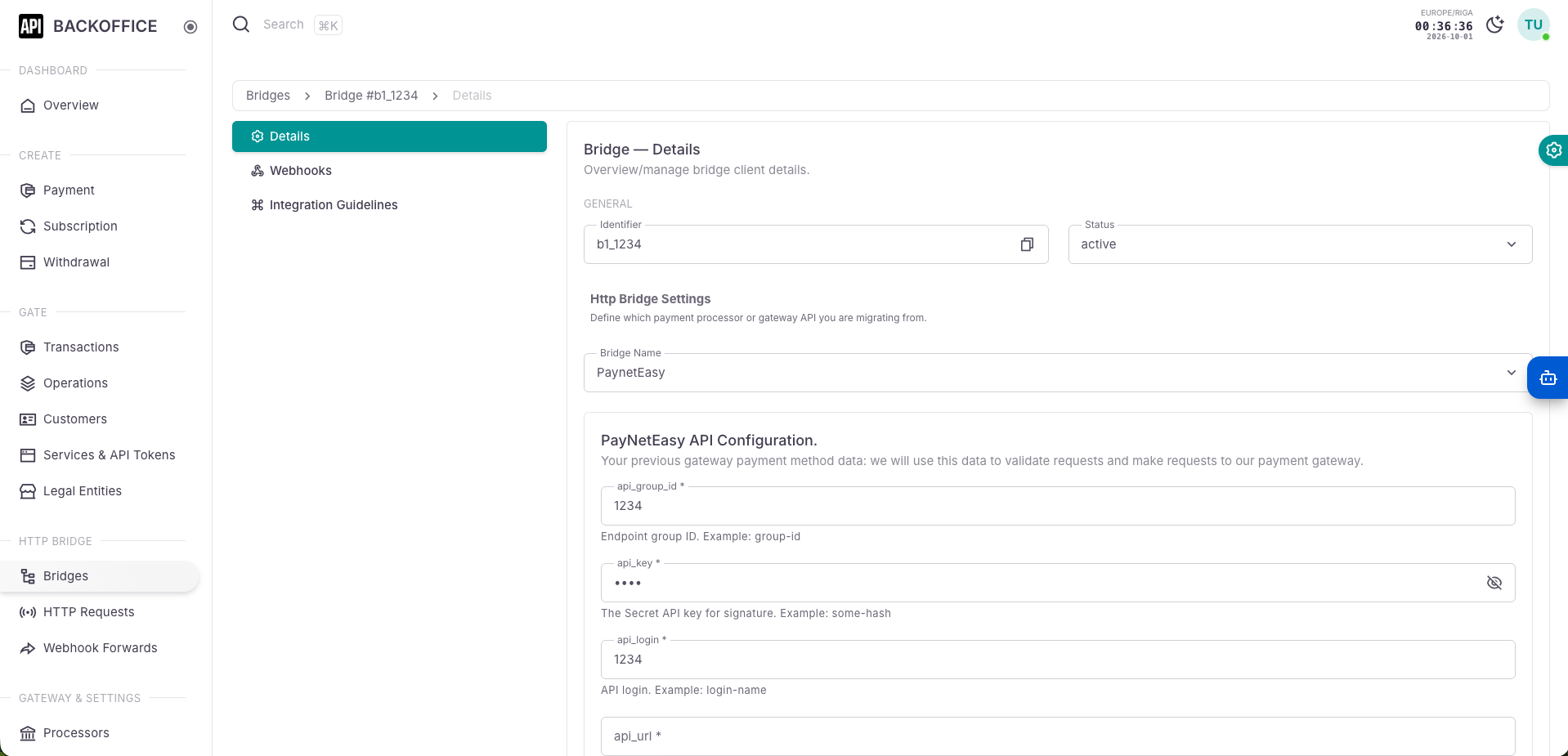Merchant Backoffice - Light Theme 7
